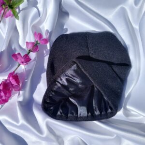 kids satin lined beanie